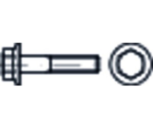 10x M8 Edelstahl Sechskant-Flanschschrauben SS304 – Verschiedene Längen (16–40 Mm) Für Möbel & Maschinenbau Sechskantschraube 304