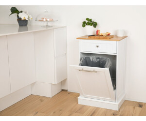 tv board bambus HollyHOME Bamboo TV Stand (with Fence Door)