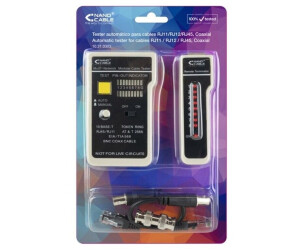 Testeur de câbles RJ45 professionnel, testeur de câbles réseau, testeur