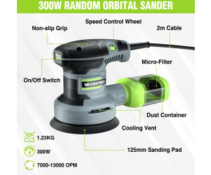DOVAMAN ROS06A 3-in-1 Multischleifer, 200W, 6 Geschwindigkeiten, 15 DOVAMAN ROS06A 3-in-1 Multischleifer, 200W, 6 Geschwindigkeiten, 15