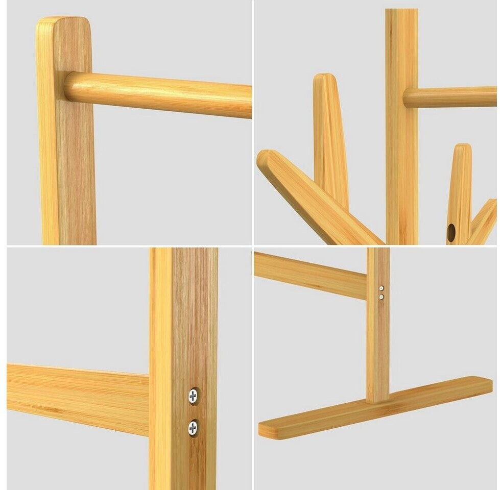 bambus sitzhocker Bambus Hocker Natur 68 cm – WohnlyHome