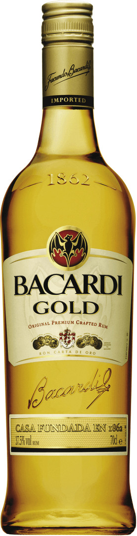Bacardí Carta Oro Gold 0,7 L 40 %