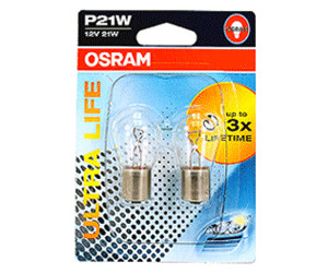 Ampoule Tuning P21W 12V 21W ULT BA15s Ultra Life pour voiture 7506, Osram