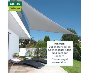Windhager Seilzug-Set Sonnensegel Edelstahl, Umlenkrolle, 3m Seil (10897)  ab 27.73  | Vergleiche 6 Angebote auf idealo.de
