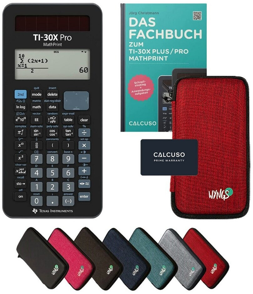 Texas Instruments TI-30X Pro MathPrint Wissenschaftlicher Rechner mit ...