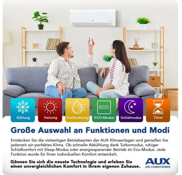 BELVIT Multi Split Klimaanlage Set 36000BTU + 3x 12000BTU Innengerät, WLAN, R32 (BV-KA1016-SET), Bild 3