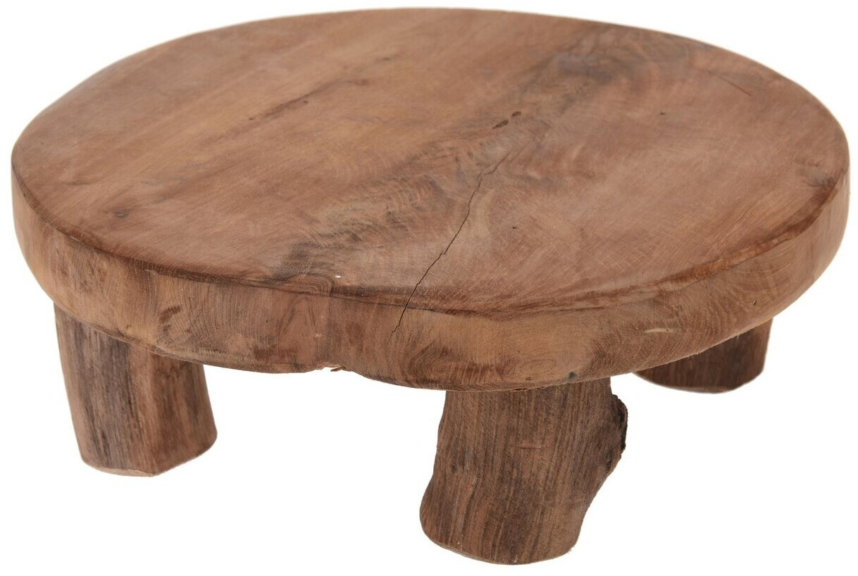 Spetebo Pflanzenhocker Teak massiv, 20x7cm (2524) ab 12,95 € (Oktober 2026)