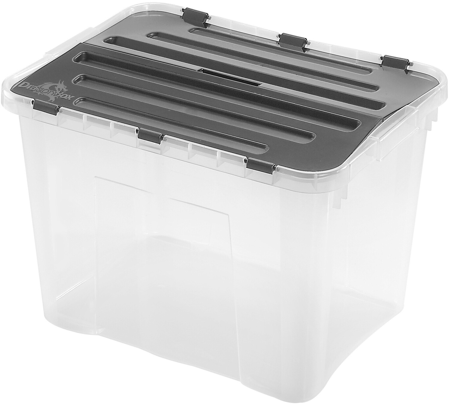 Heidrun Dragon Box Aufbewahrungsbox 100L transparent/grau (1651) ab 25,80 € (Oktober 2026)