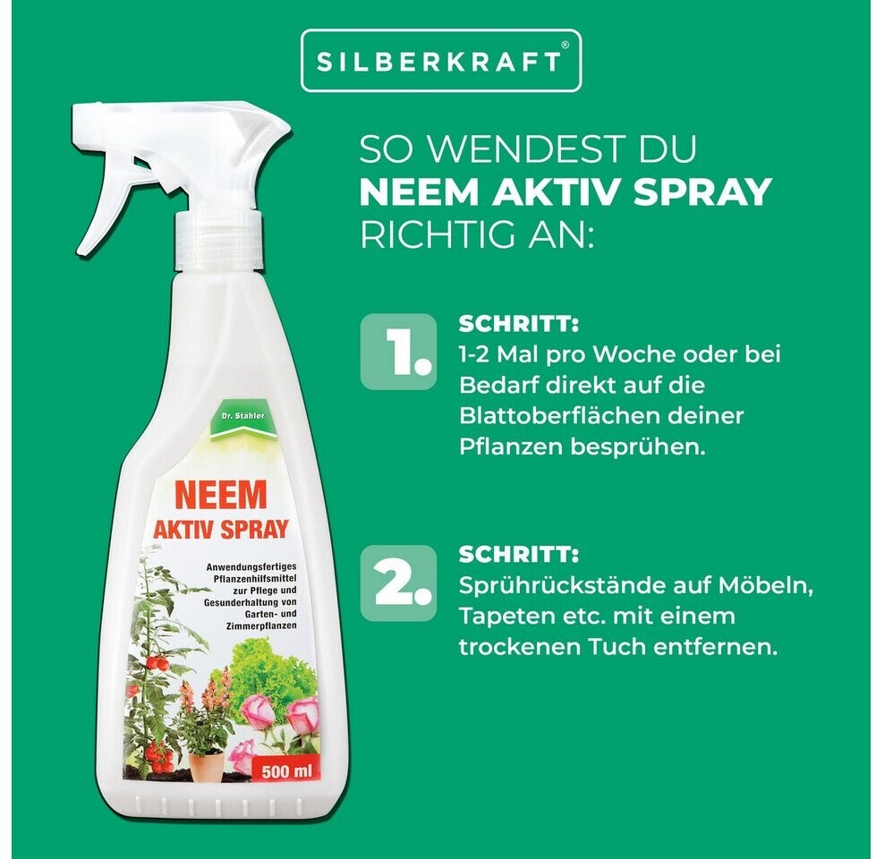Dr. Sthler Neem Aktiv Spray Pflanzenhilfsmittel 500ml (9093) ab 9.59  |  Vergleiche 6 Angebote auf idealo.de