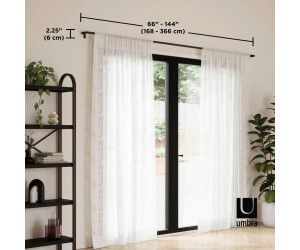Umbra Twilight Teleskop-Gardinenstange Nickel matt 167–366cm (1020560-782) ab 34,99 € (Oktober 2026)