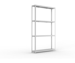 Spann Rack META Speed-Rack Weitspannregal 297×170×40cm, Stahlpaneele, verzinkt ...