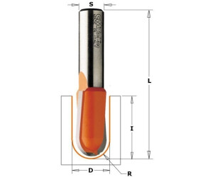 K927-064 VIERTELSTAB-FRAESER HW Z2 S=8 D=25.4X14.3X46 R=6.3 DX K927-064 VIERTELSTAB-FRAESER HW Z2 S=8 D=25.4X14.3X46 R=6.3 DX