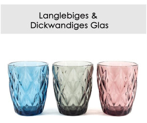 Hanseküche Trinkgläser Set 6x 250ml, bunt, spülmaschinenfest (10-TDHP-47JT) ab 23,95 € (Oktober 2026)