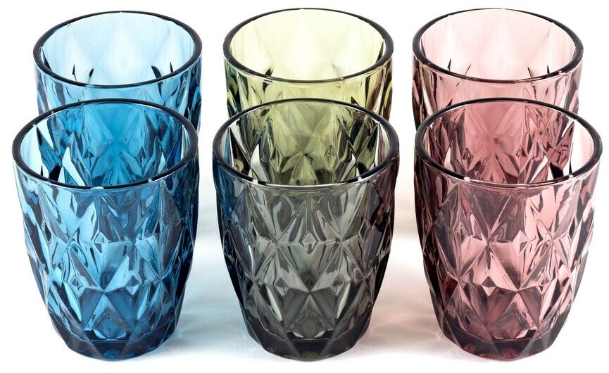 Hanseküche Trinkgläser Set 6x 250ml, bunt, spülmaschinenfest (10-TDHP-47JT) ab 23,95 € (Oktober 2026)