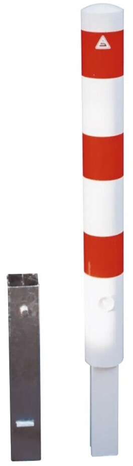 Absperrpfosten Stahlrohr 89 x 2,9 mm herausnehmbar mit Dreikantverschluss - Art.Nr. 489FB Absperrpfosten Stahlrohr 89 x 2,9 mm herausnehmbar mit Dreikantverschluss - Art.Nr. 489FB