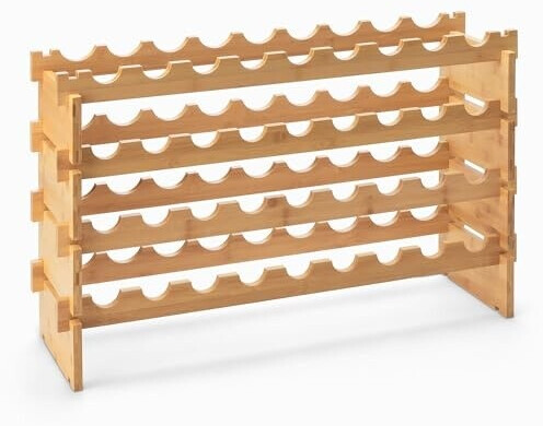 AmazonBasics Stapelbares Weinregal aus Bambus, 36 Flaschen, Natur  (RAB0160004-M) ab 38.02  | Vergleiche 2 Angebote auf idealo.de