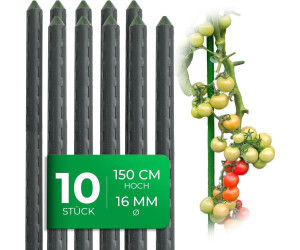 Novatool Pflanzstbe 150cm 16mm grn kunststoffummanteltes Metall 10er-Set  ab 24.99  | Vergleiche 4 Angebote auf idealo.de