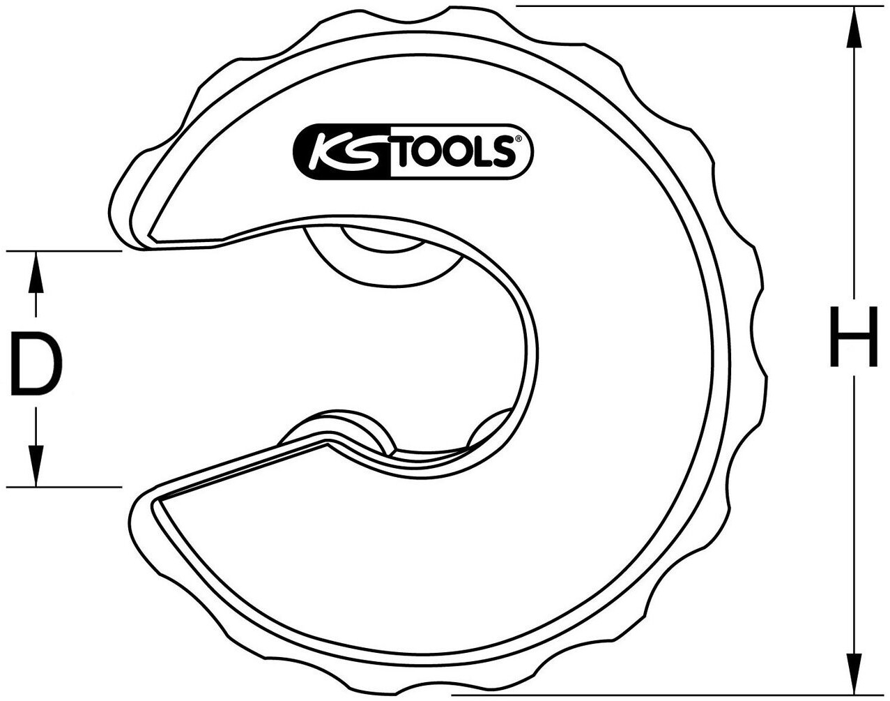 103.5050 KS TOOLS Rohrschneider Rohr- bis: 42,0mm, Rohr- von: 3,0mm 103.5050 KS TOOLS Rohrschneider Rohr- bis: 42,0mm, Rohr- von: 3,0mm