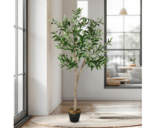 Spetebo Knstlicher Olivenbaum im Topf, 150cm, 928 Bltter, 32 Frchte ab  44.95  | Vergleiche 4 Angebote auf idealo.de