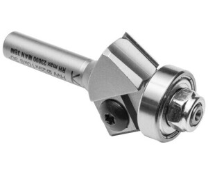 Wechselplattenfräser HW Sinoprotools Wendeplatten Fasefräser – 45°, Schaft 8 Mm, 27 Mm, Mit Kugellager, Für Holz & Co