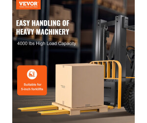 Produktbild von VEVOR Gabelverlängerungen (209cm, 2er-Set) – 72kg Tragkraft, Hochfester Stahl, Pulverbeschichtet, Inkl. Sicherheitsgurt