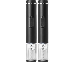 AmazonBasics Ouvre-Bouteille lectrique Sans Fil avec Coupe-Capsule,   Piles, Noir (EP1175-GS) au meilleur prix sur idealo.fr
