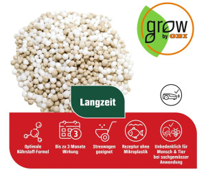 GROW by OBI Premium Langzeit-Rasendnger 3 kg ab 16.49  | Vergleiche 1  Angebote auf idealo.de