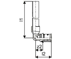 UPONOR S-Press PLUS Übergangsmuffe 16 mm x 1/2 Innengewinde, aus Messing verzinnt