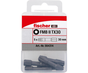 Fischer Maxx Bit FMB II TX30 Torx-Bit, 5er Pack (564314) ab 24,95 ...