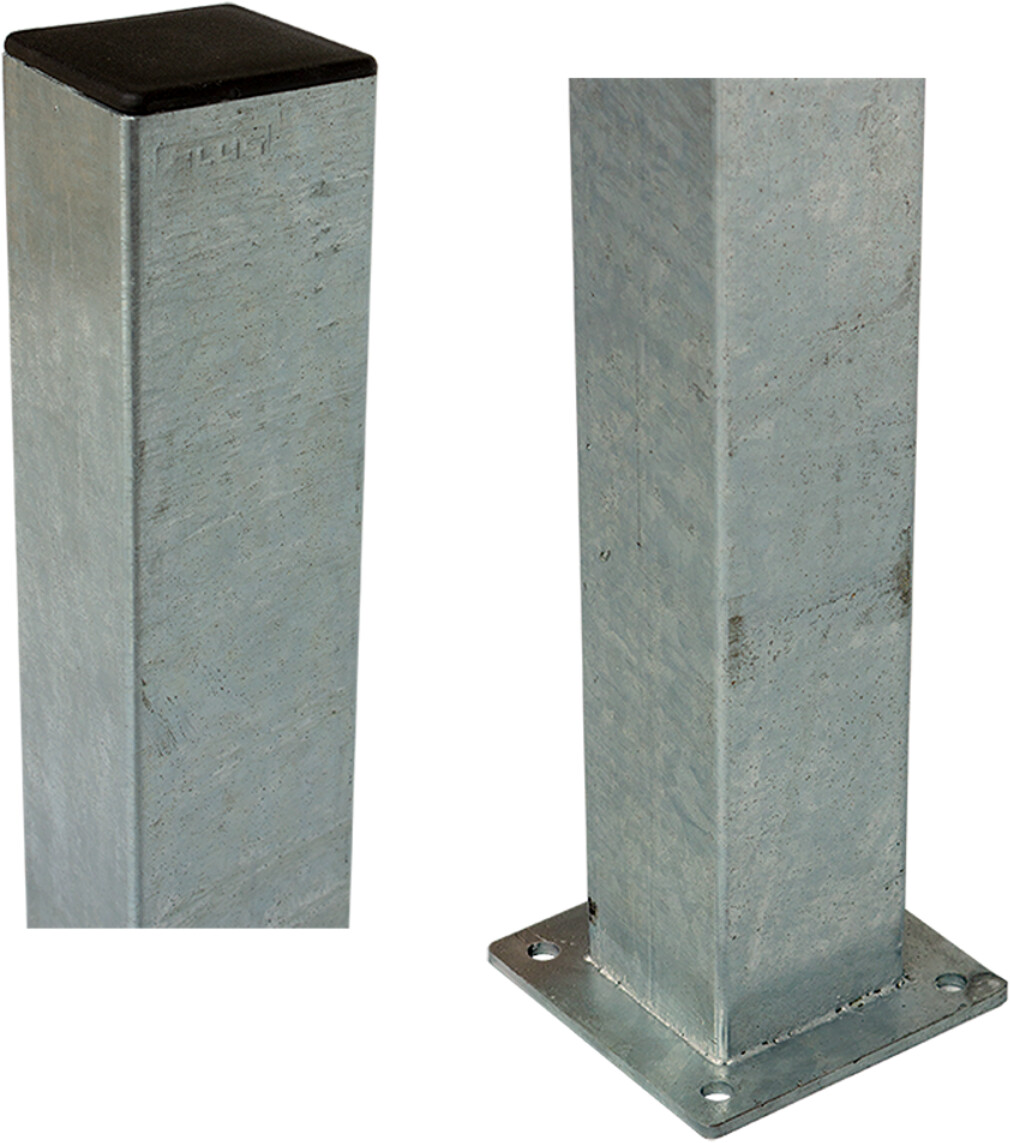 Alberts Winkelverbinder Langloch 4er-Set – Feuerverzinkter Stahl Für Starke Verbindungen (285x85x65 Mm)