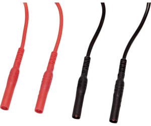 QIANRENON 4mm Bananenstecker Auf DC5521 – Ladekabel 18 AWG, 2m, 10A, Für 12-24V Instrumente, Mit Schraubanschluss