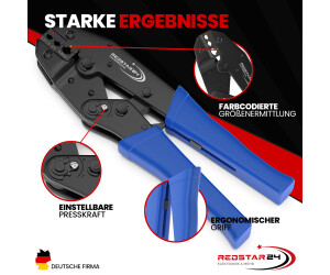 Elektrische Kabelklemmen, Flachsteckhülsen, Crimps, männlich/weiblich,- AB Tools