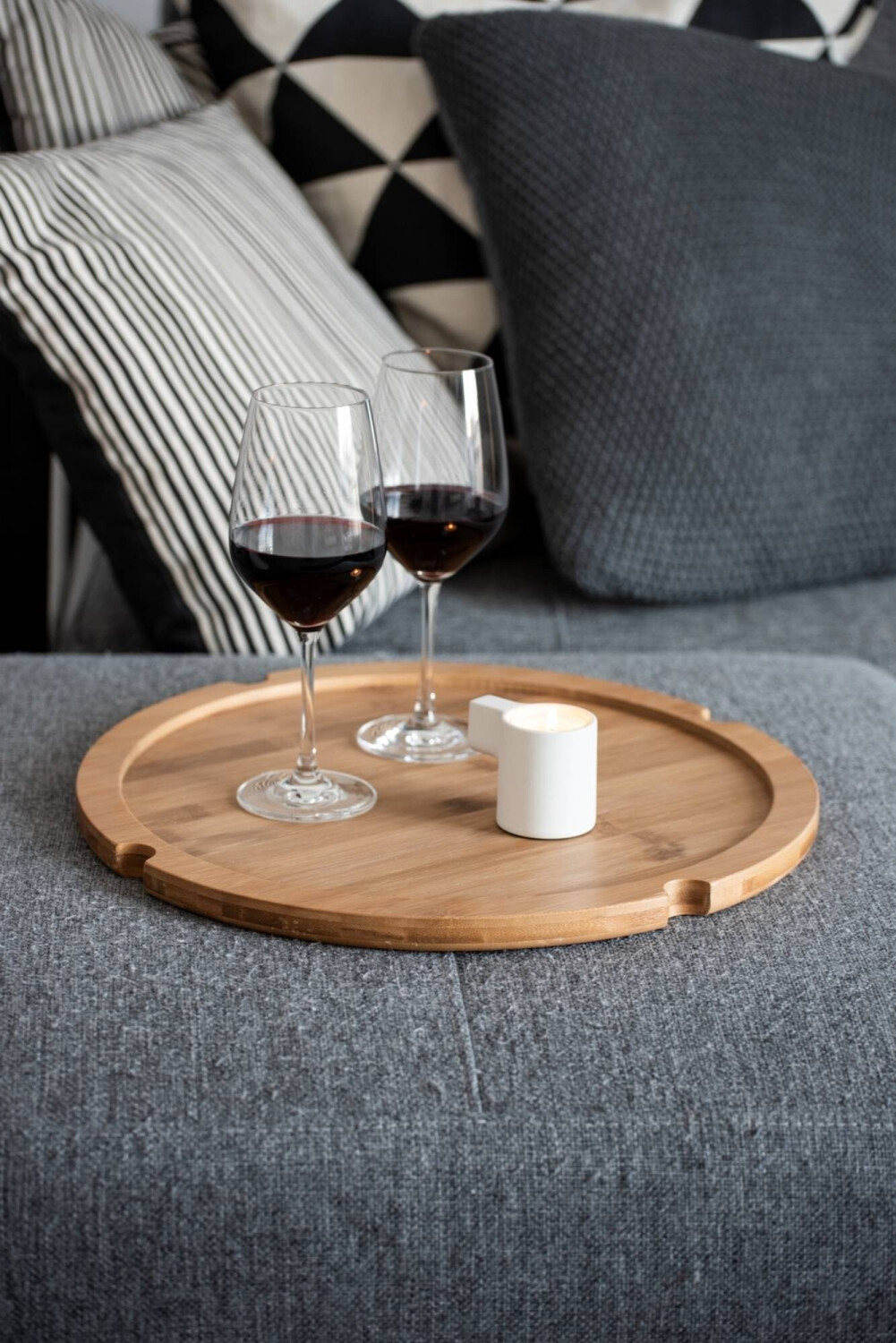 Wenko Bahari Beistelltisch Bambus mit Aufbewahrungskorb, rund, 42x60cm  (62221800) ab 57.99  | Vergleiche 7 Angebote auf idealo.de