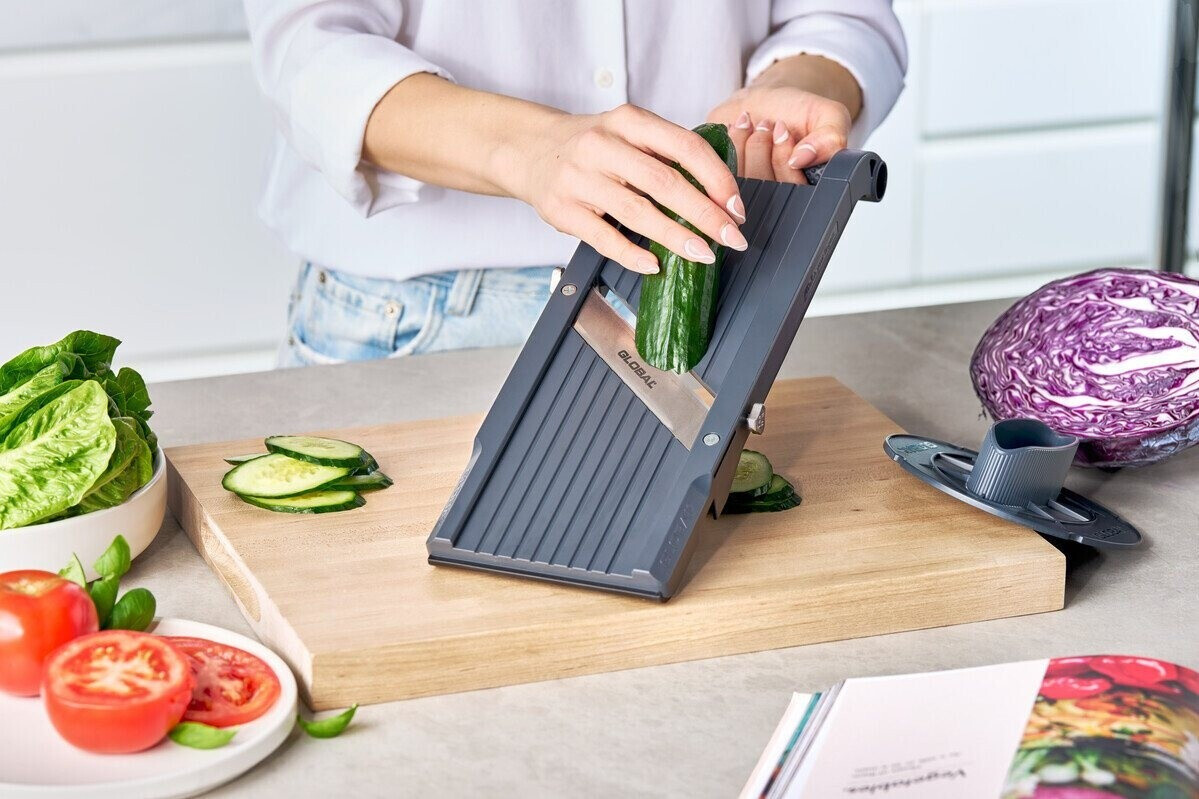 Global Mandoline GSL-95 Gemüsehobel 95mm mit Julienne-Klingen (GSL-95/BC) ab 99,90 € (Oktober 2026)