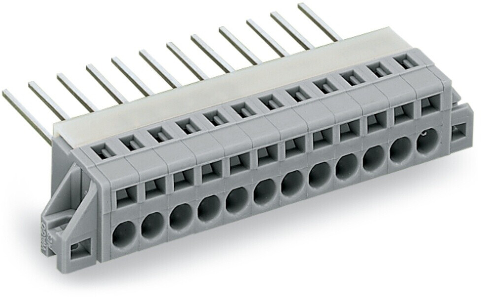 Wago Federkraftklemmblock 2,5mm² 8-polig Grau (731-138/048-000) ab 256 ...