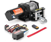 12V Elektrische Seilwinde 900/200kg – Mit Stahlseil 6m, Kabelgebundener Fernbedienung & IP67 Für Geländewagen & ATV