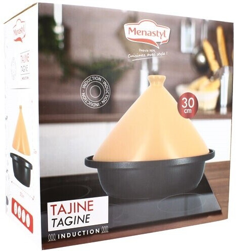 Tajine 30 Cm Aluminium Antiadhésif Menastyl - Cuisson Saine Et Savoureuse