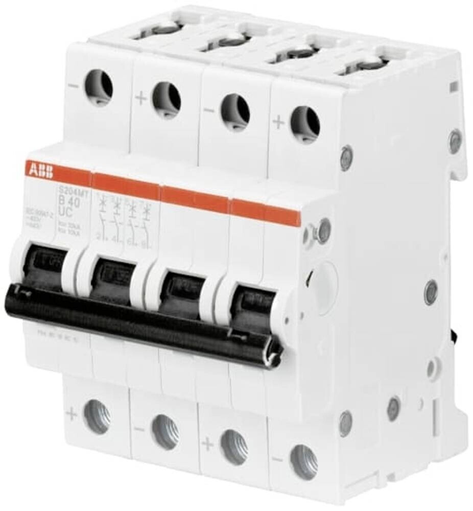 ABB 2CDS274065R0024 S204MT-C2UC Sicherungsautomat C-Char. 10kA 2A 4P ab ...