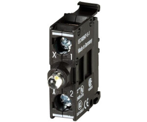 Eaton (Moeller) M22-CLEDC-B LED-Element Blau – 12-30V AC/DC, Federzuganschluss, Bodenbefestigung – Für Meldeleuchten