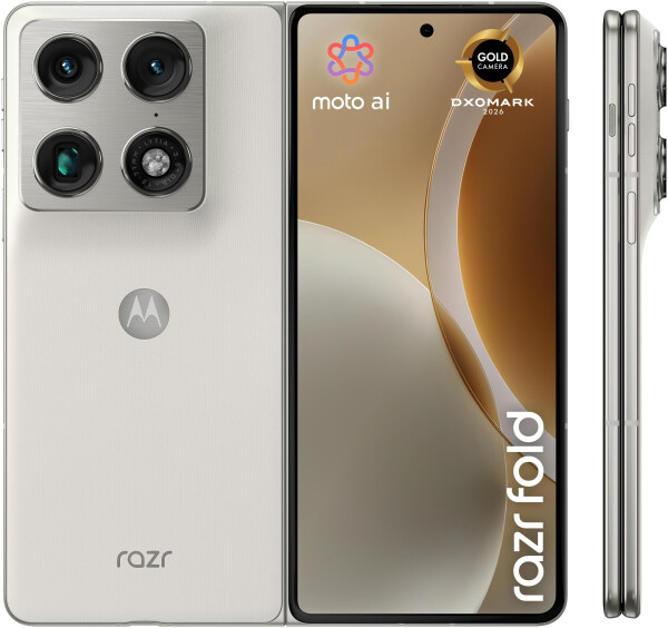 Motorola Razr Fold PANTONE Lily White, Bild 3