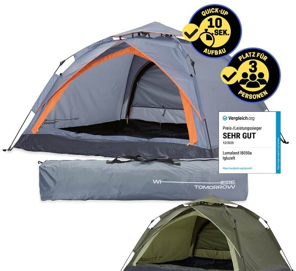 outdoor pop up zelt STAHLWERK Campingzelt Z-200 ST 200 x 200 cm selbstaufbauendes Pop-Up-Z breit Size:9x6ft (WxH) Laynenburg Handtuch LAYNENBURG Liegenauflage