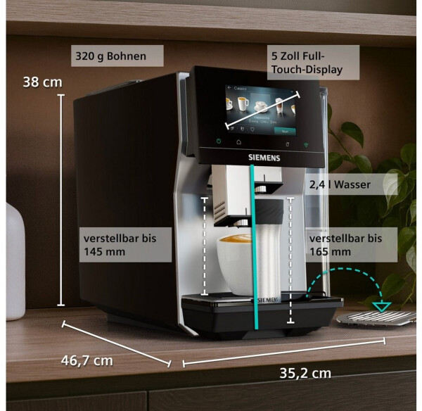 Siemens EQ700 iAroma TP725ET7, Bild 19