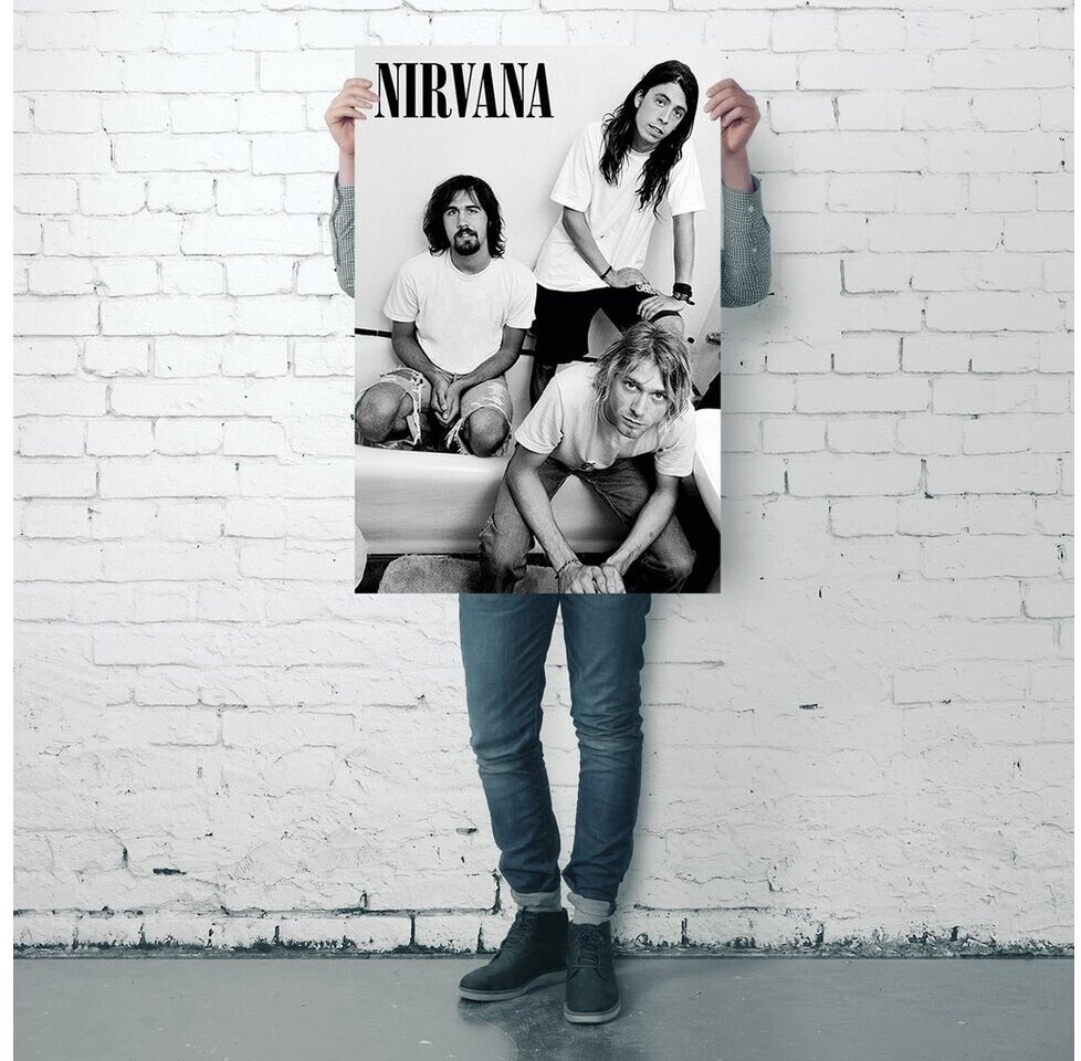 Music Poster Nirvana - Bathroom 61x91,5 cm