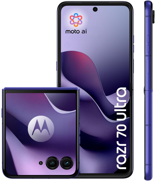 Motorola Razr 70 Ultra Pantone Orient Blue, Bild 5