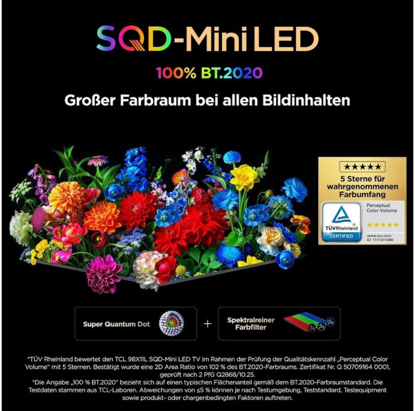 TCL 98C8L, Bild 15