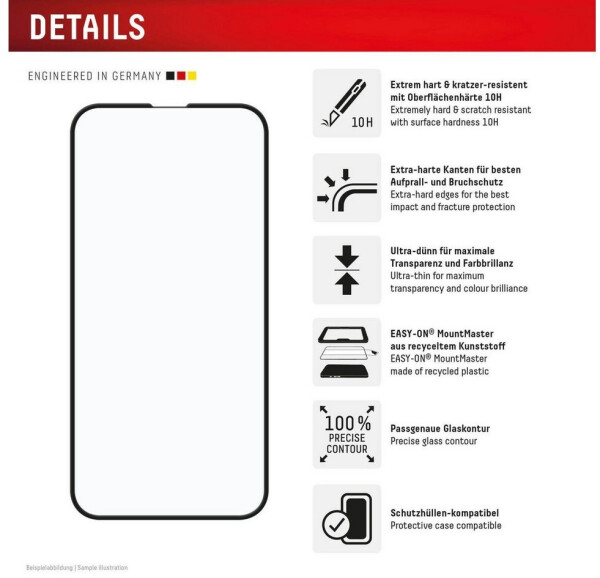 Displex Premium Glass MountMaster Apple iPhone 16e / 17e, Bild 4