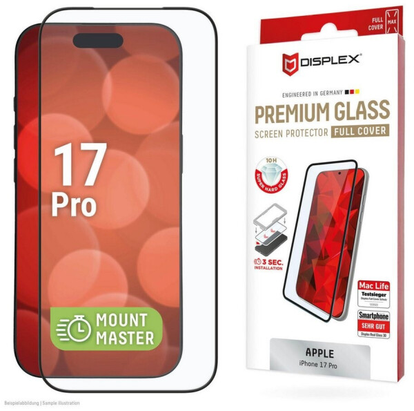 Displex Premium Glass MountMaster Apple iPhone 17 Pro