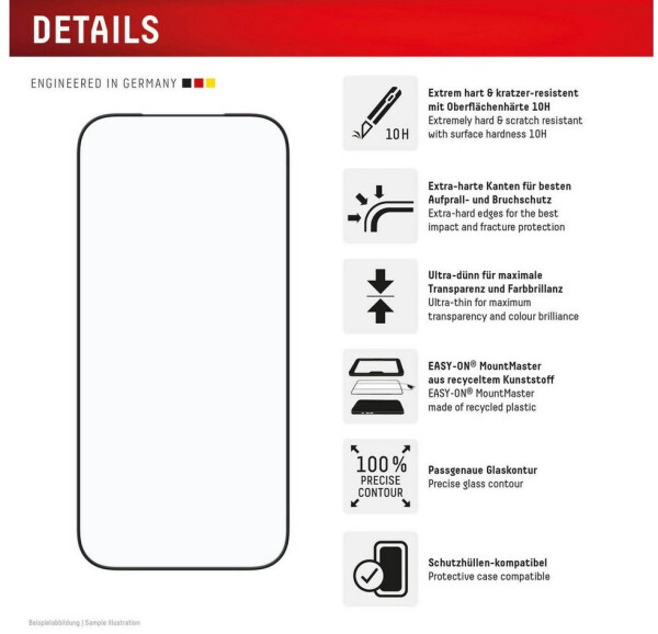 Displex Premium Glass MountMaster Apple iPhone 17 Pro, Bild 4