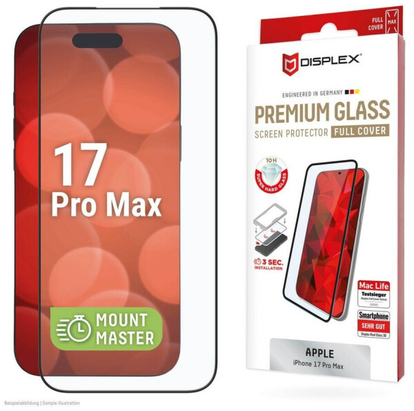 Displex Premium Glass MountMaster Apple iPhone 17 Pro Max