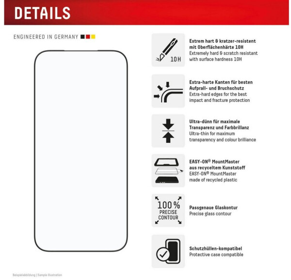 Displex Premium Glass MountMaster Apple iPhone 17 Pro Max, Bild 4